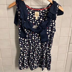 Rio Rao Polka-Dot blouse